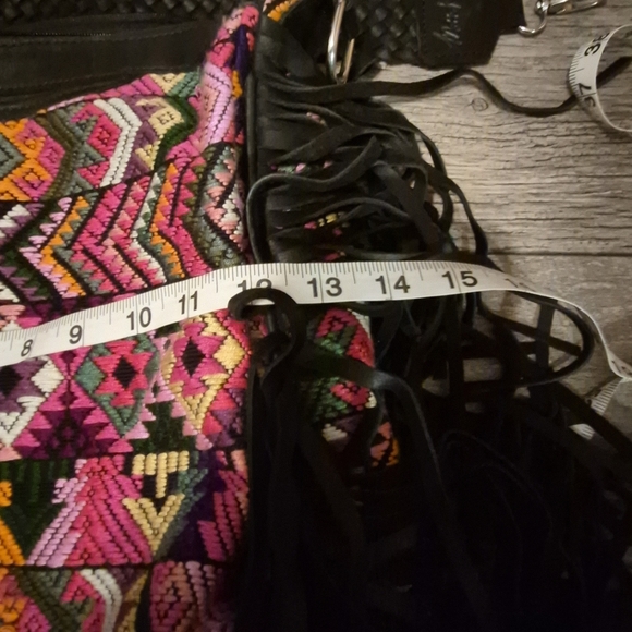 Custom Colorful Fringe Women Bag - Picture 11 of 12